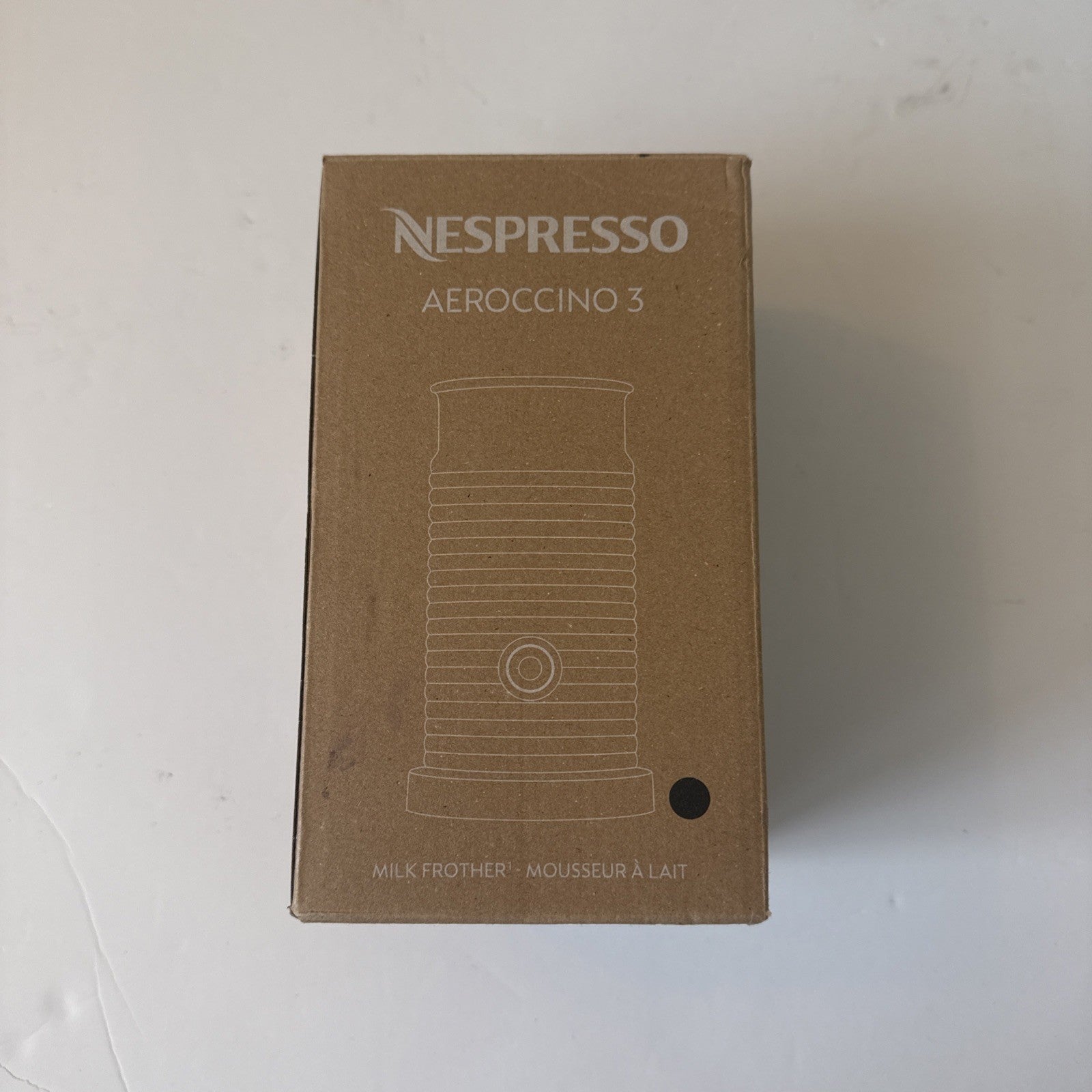 Nespresso Aeroccino 3 Electric Milk Frother - Black 