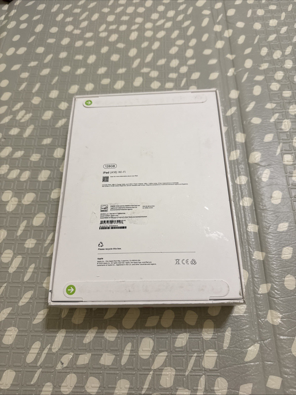 Apple iPad 11" (A16) 128GB Pink MD4E4LL/A (WiFi Only) New Sealed