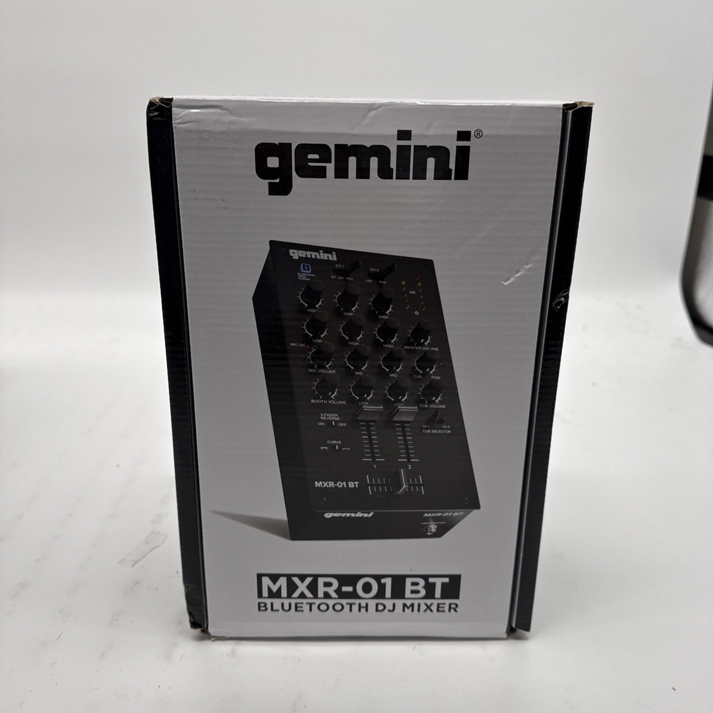 Gemini MXR-01BT 2 Channel Professional DJ Mixer With Bluetooth Input