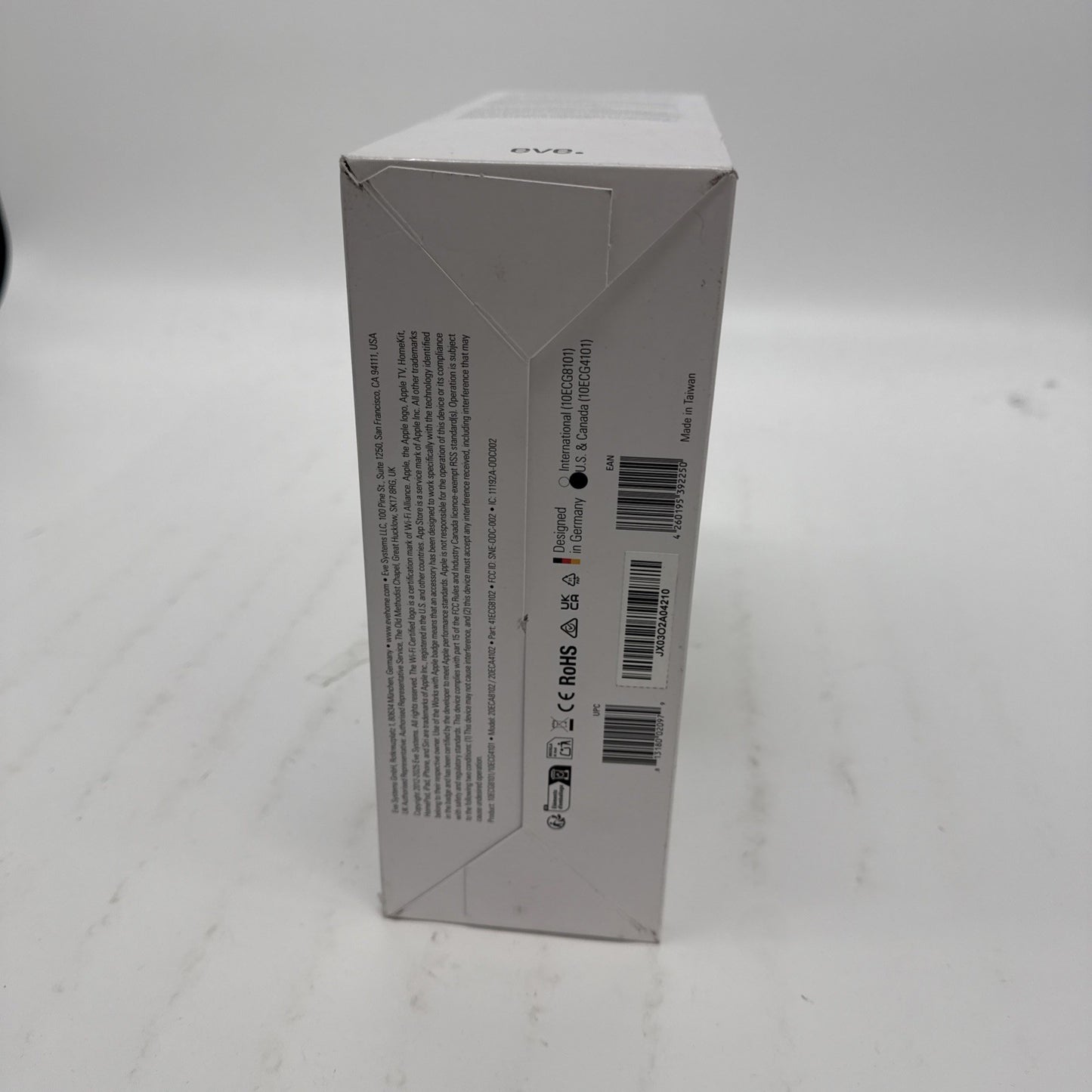 Eve Outdoor Cam White Edition Secure floodlight camera with Apple Home Kit NEW
