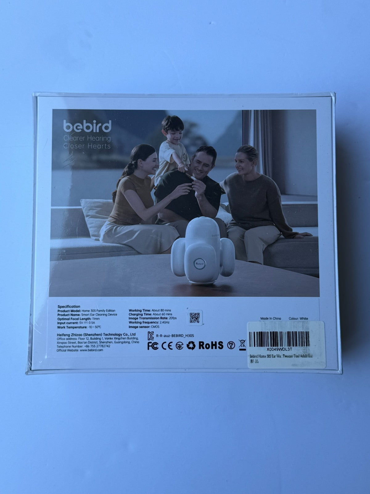 Bebird Home 30S Family Edition Smart Ear Cleaning Device New Sealed