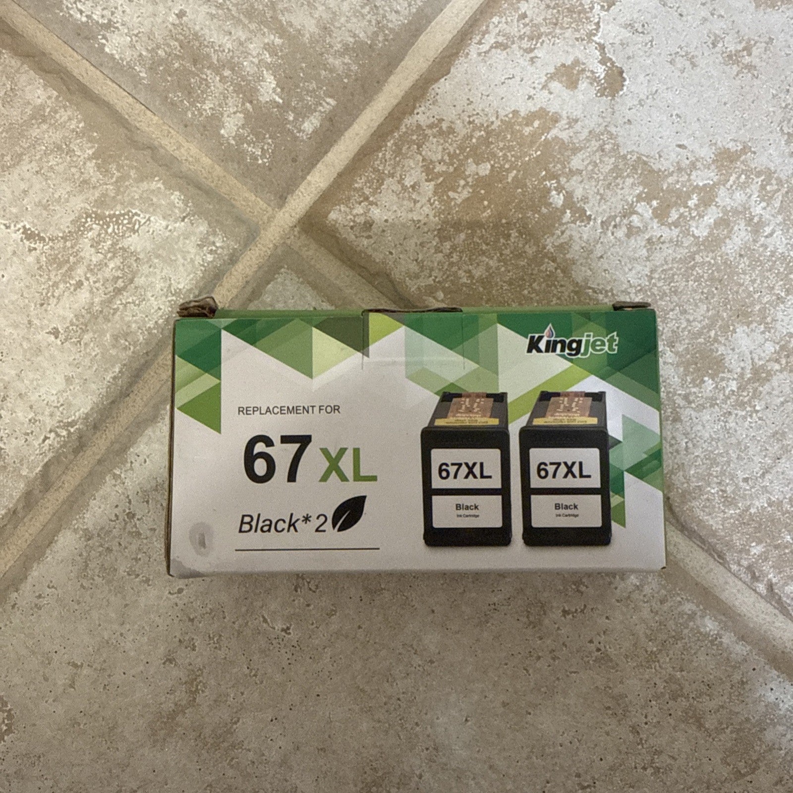Black Color 67 XL Ink Cartridges for HP 67XL Deskjet 2722e 2721e Envy 6000 6055e