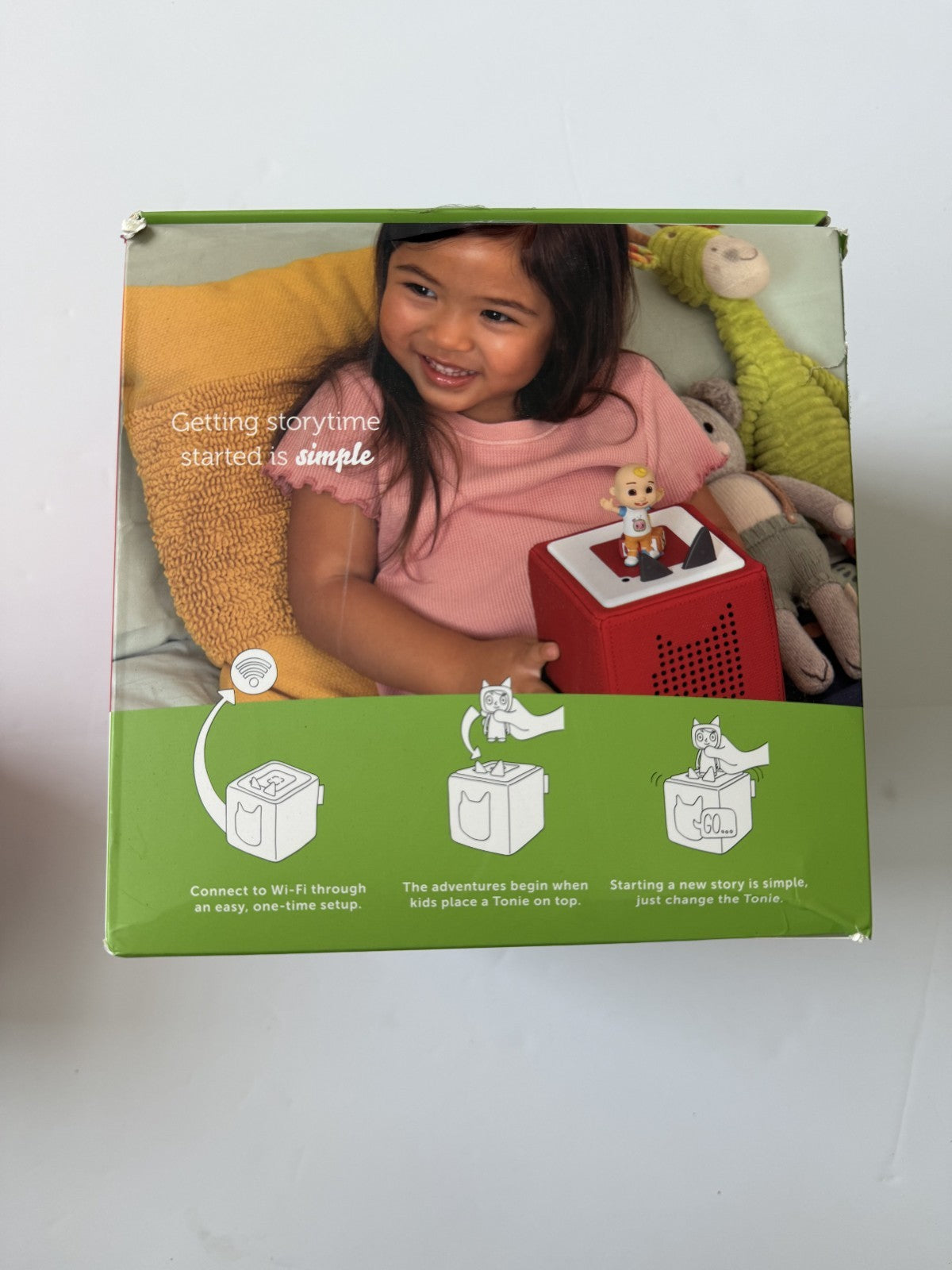 Tonies Cocomelon Toniebox Audio Player Starter Set with JJ