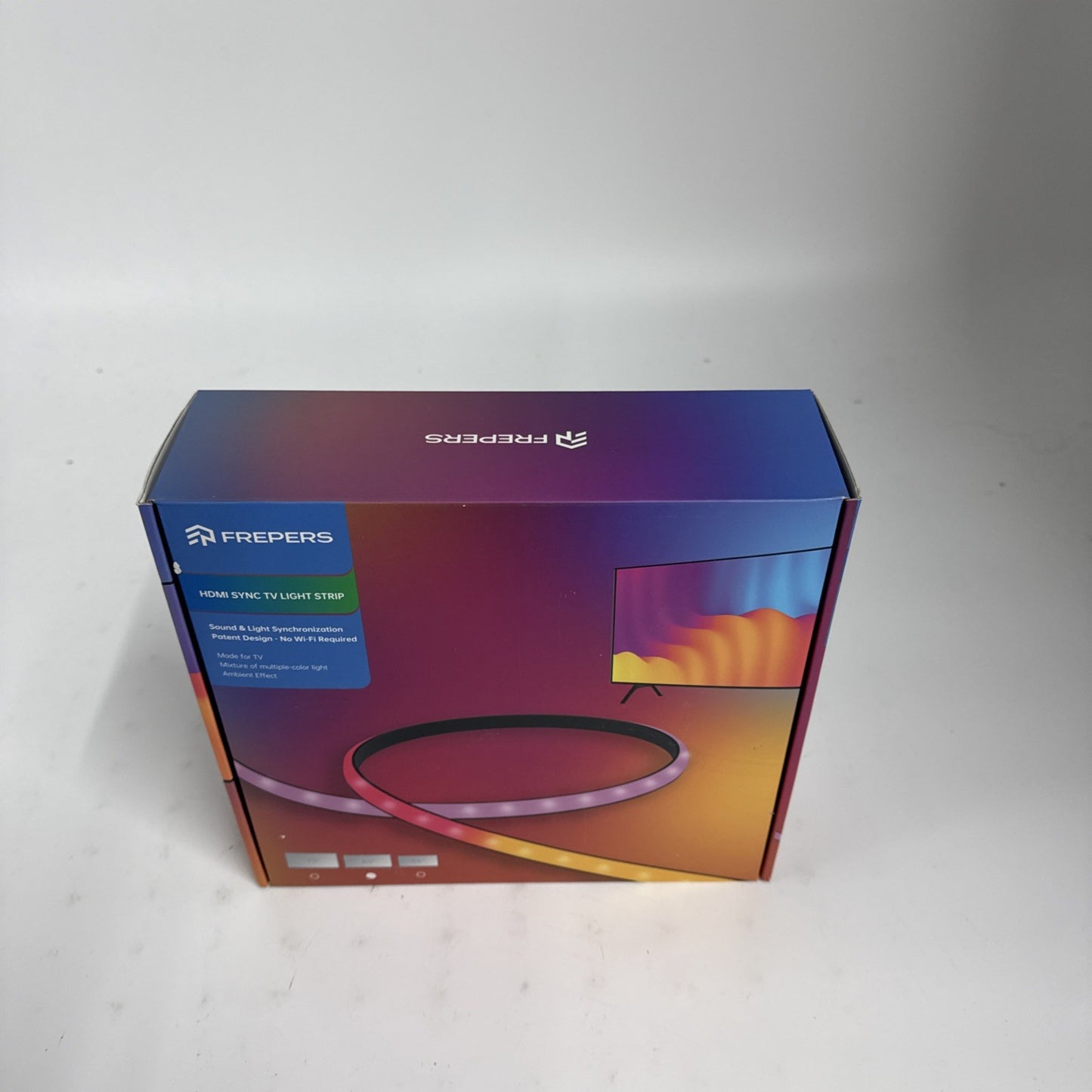 Frepers HDMI Sync TV Sound Multicolor Light Strip 65”