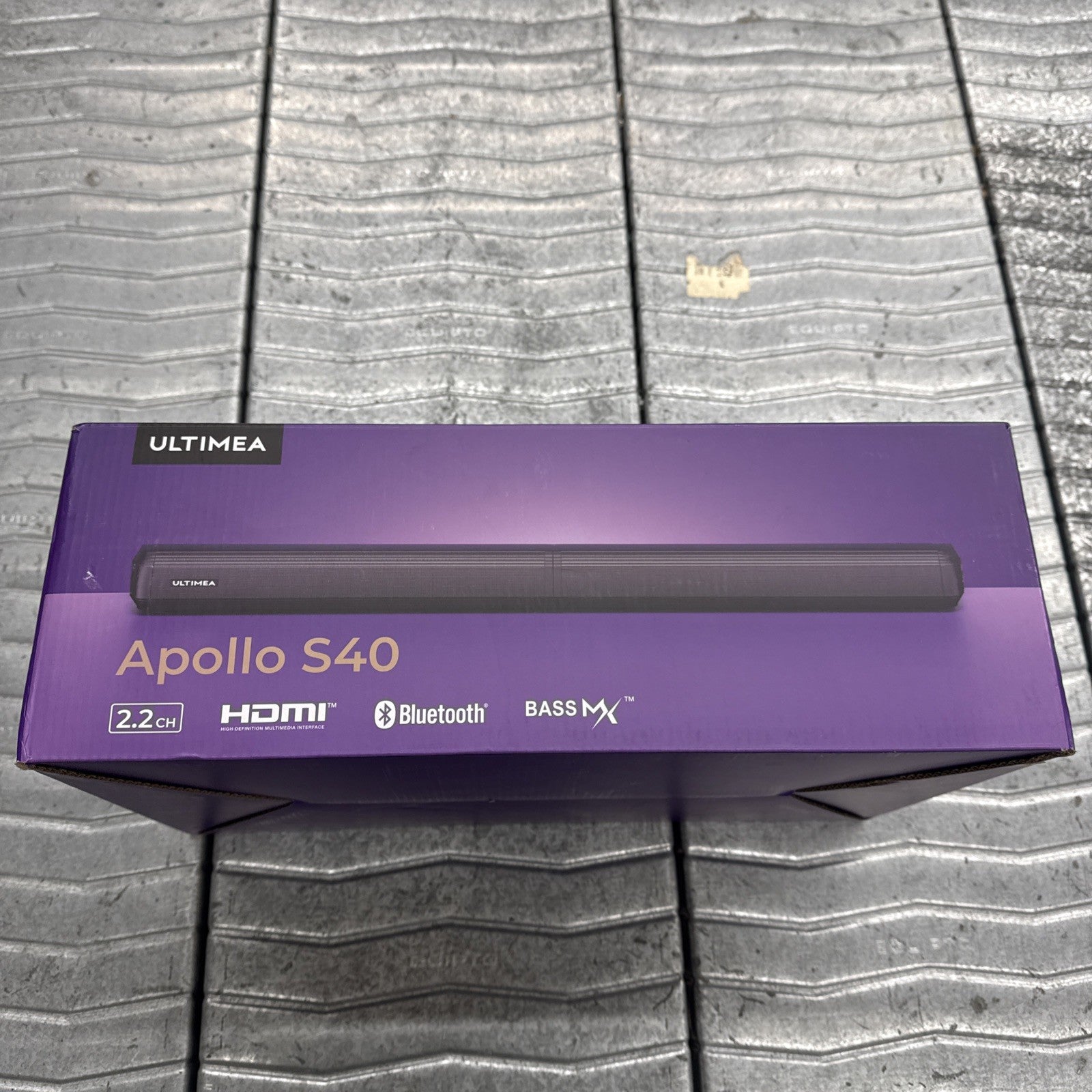 Ultimea Apollo S40 U3300 Black 2.2 Channel Detachable Soundbar No Remot 24V/2.5A