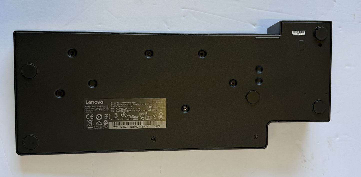 Lenovo ThinkPad Ultra Docking Station 40AJ