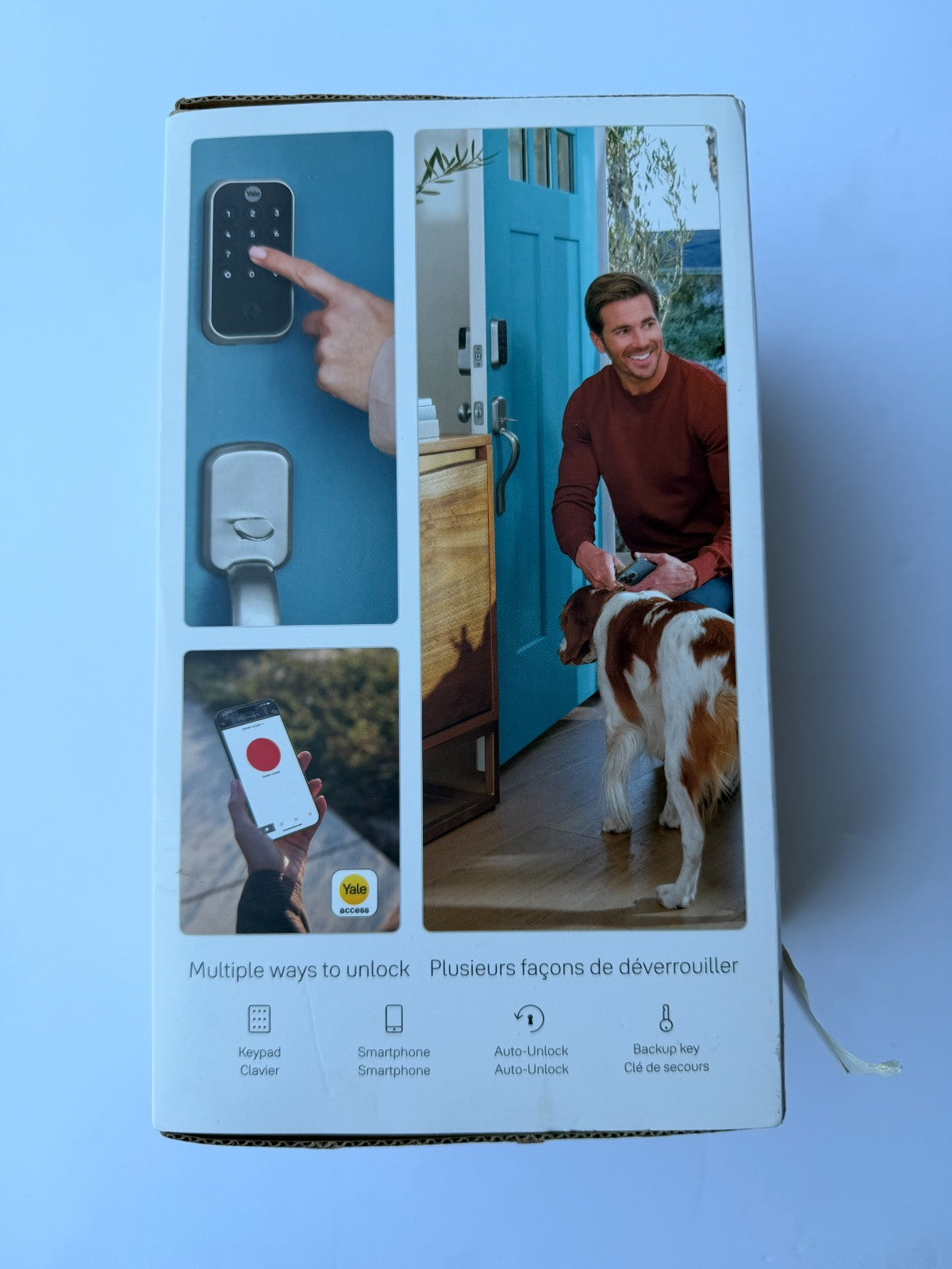 Yale Assure Lock 2 Wi-Fi Keypad Smart Lock Satin Nickel - open box