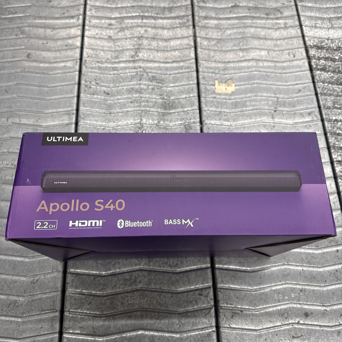 Ultimea Apollo S40 U3300 Black 2.2 Channel Detachable Soundbar No Remot 24V/2.5A