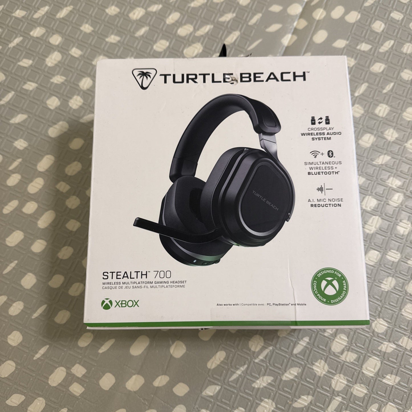 Turtle Beach Stealth 700 Gen 3 Wireless Gaming Headset Xbox PS5 PC Black