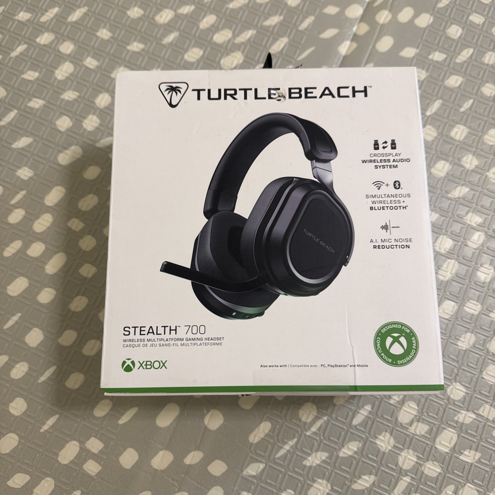 Turtle Beach Stealth 700 Gen 3 Wireless Gaming Headset Xbox PS5 PC Black