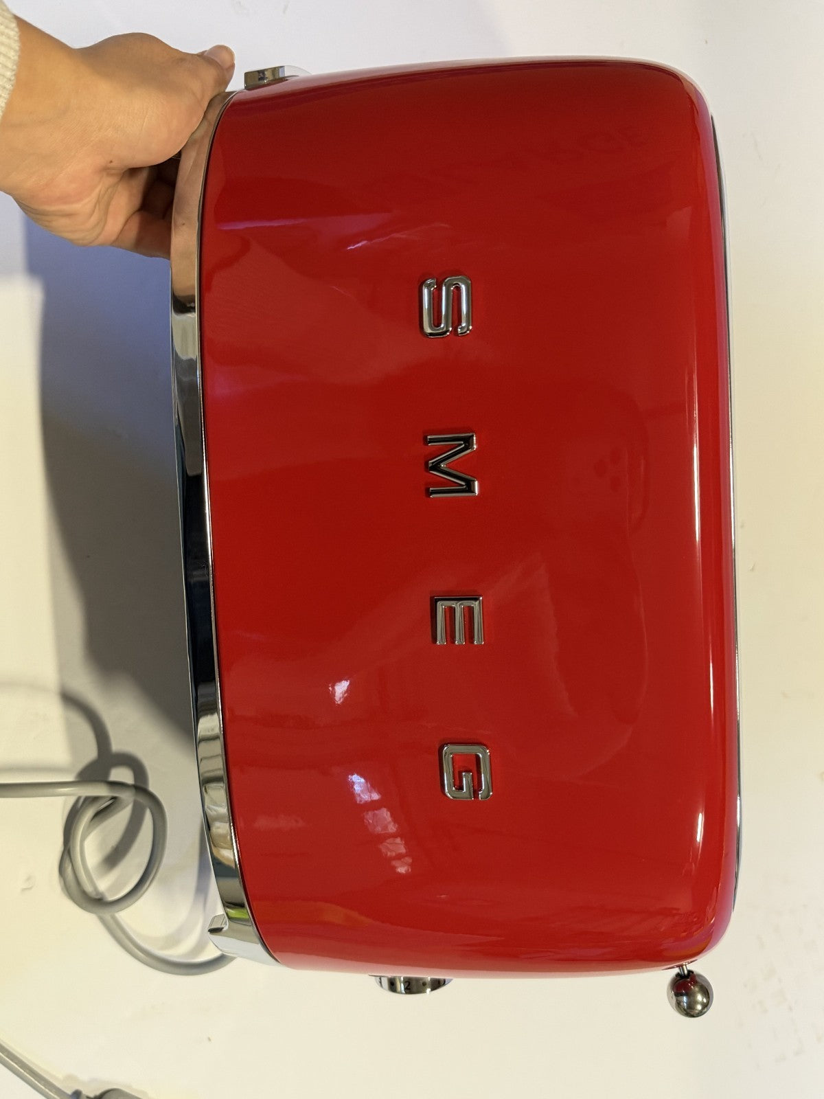 SMEG - TSF02 4-Slice Long Wide-Slot Toaster - RED (open box)
