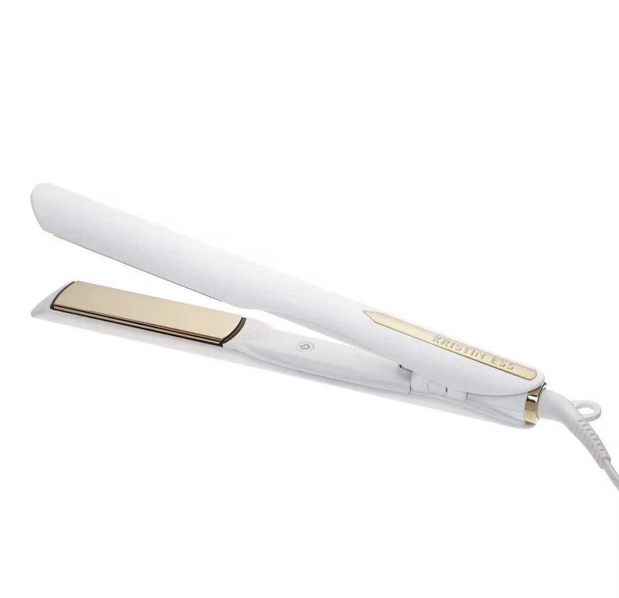 Kristin Ess Titanium Flat Iron Hair Straightener and Curler - Dual Voltage