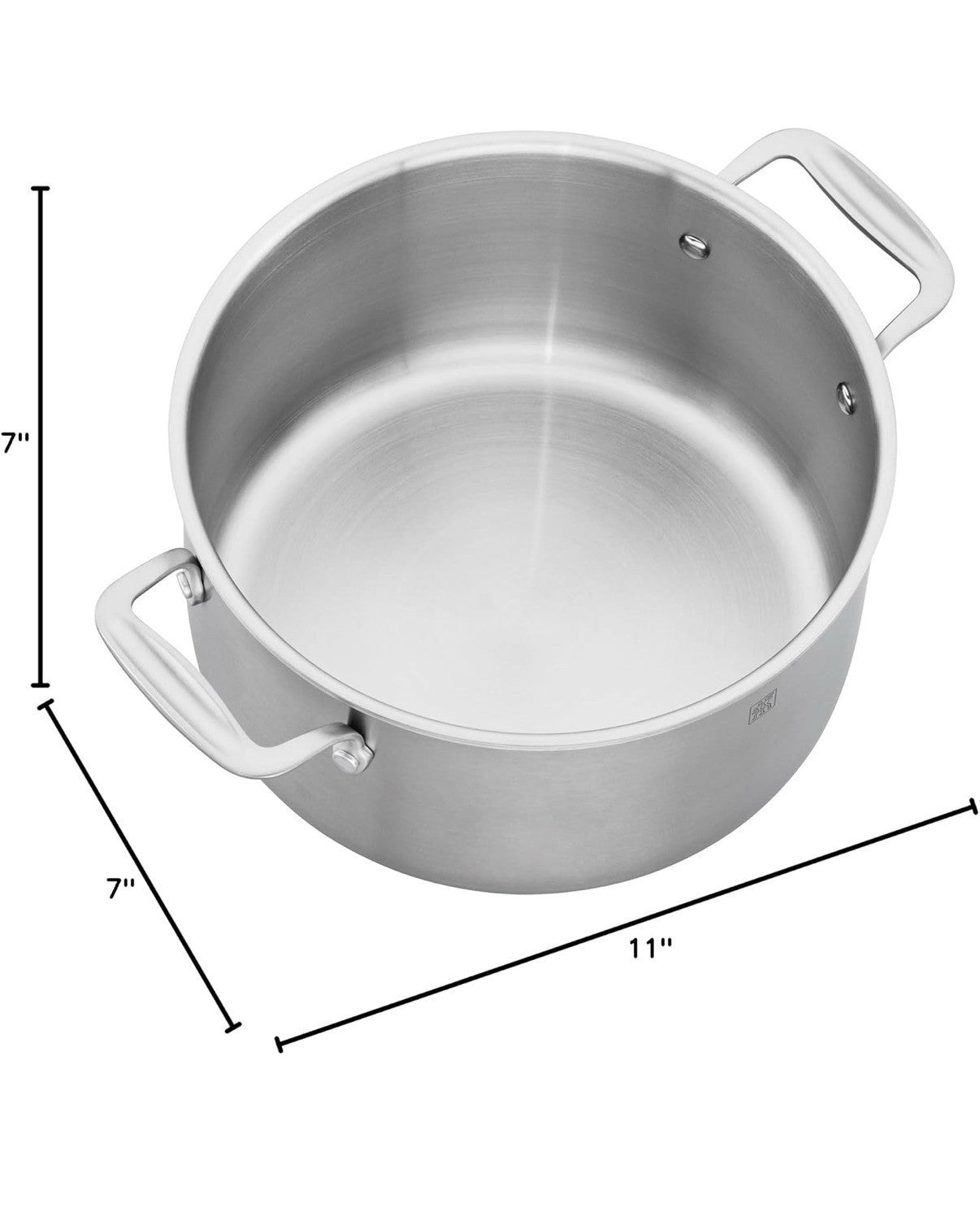 ZWILLING Spirit 3-ply 6-qt Stainless Steel Dutch Oven NEW
