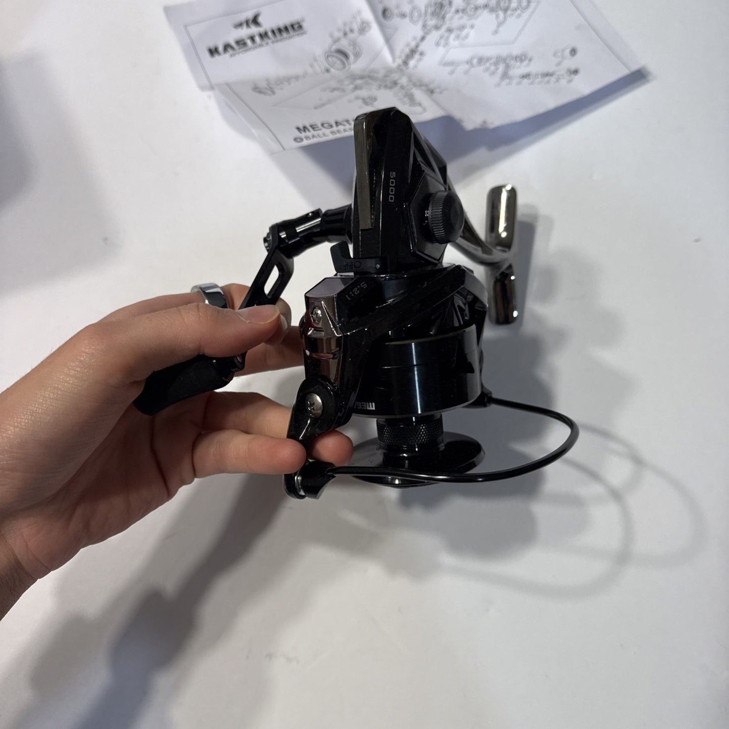 KastKing MegaTron Spinning Reel Great Freshwater&Saltwater Spin Fishing Reels US