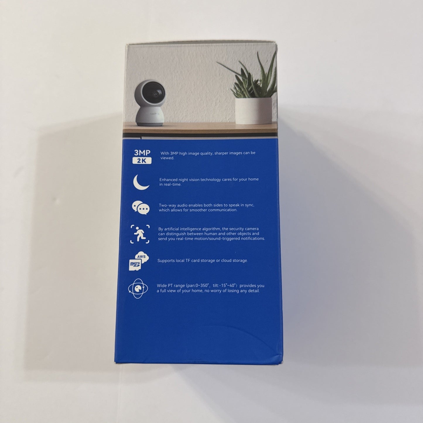 Laxihub P7 2k  Smart Indoor Wi-Fi Security Camera