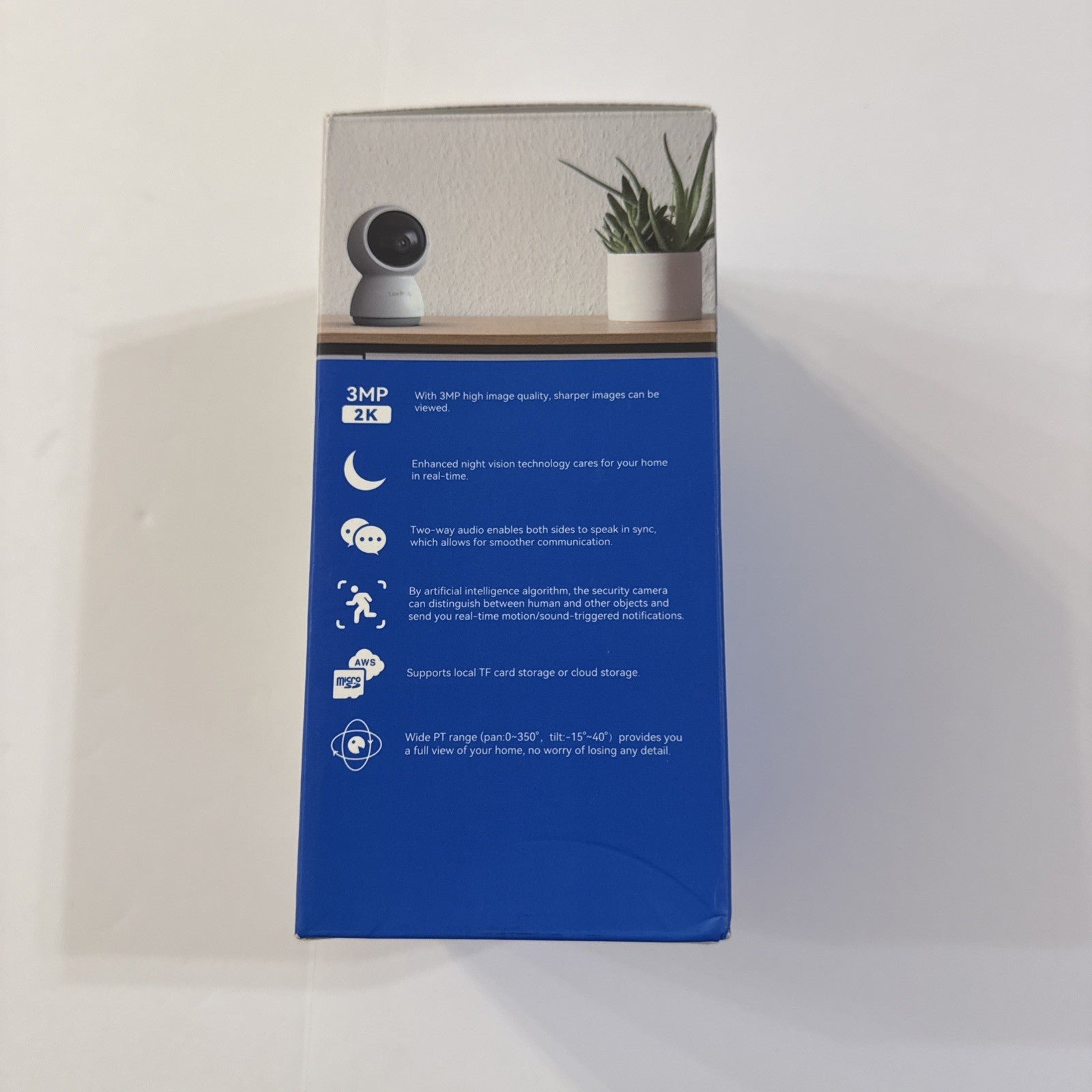 Laxihub P7 2k  Smart Indoor Wi-Fi Security Camera