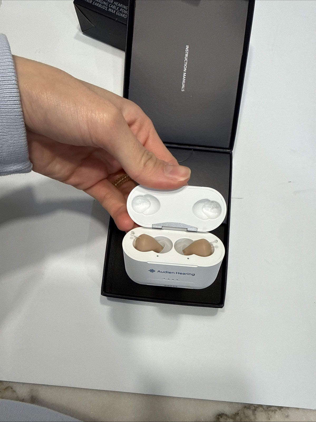 Audien ATOM PRO 2 Wireless Rechargeable OTC Hearing Aids