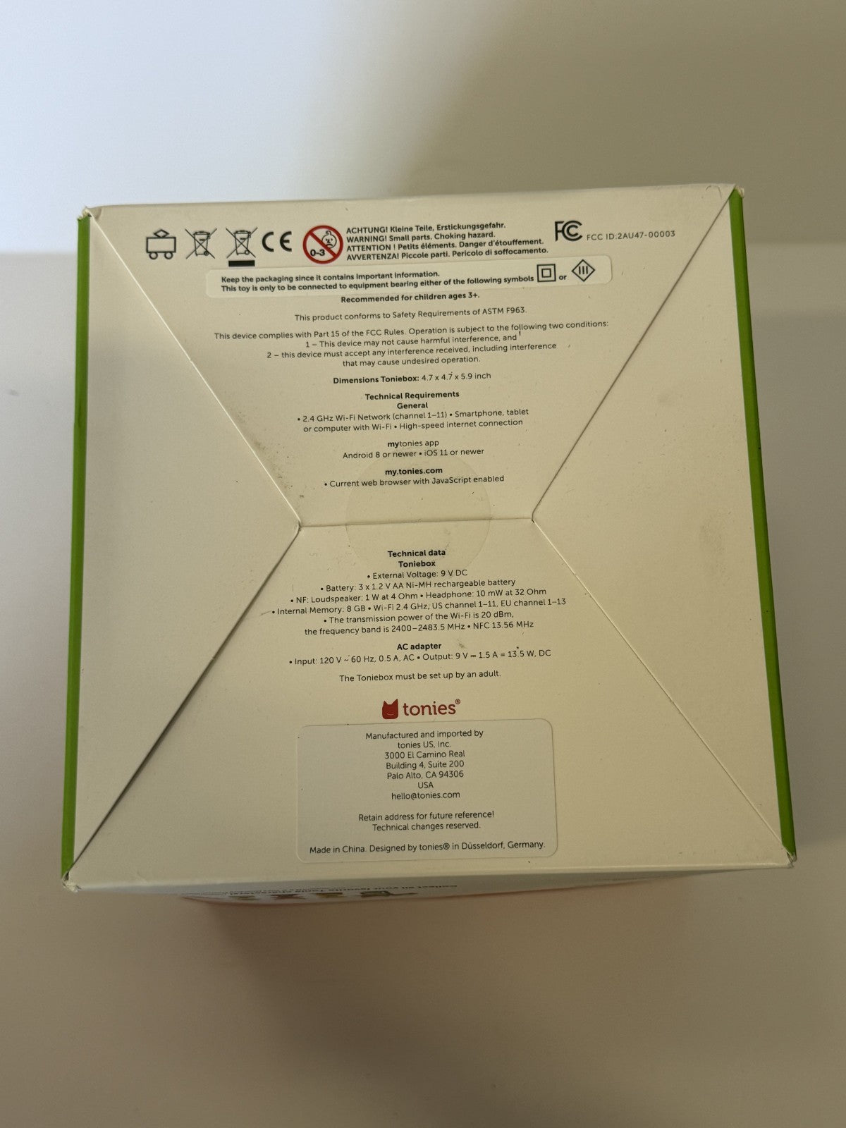 Tonies CoComelon Toniebox Starter Set Red JJ Musical Toy Complete