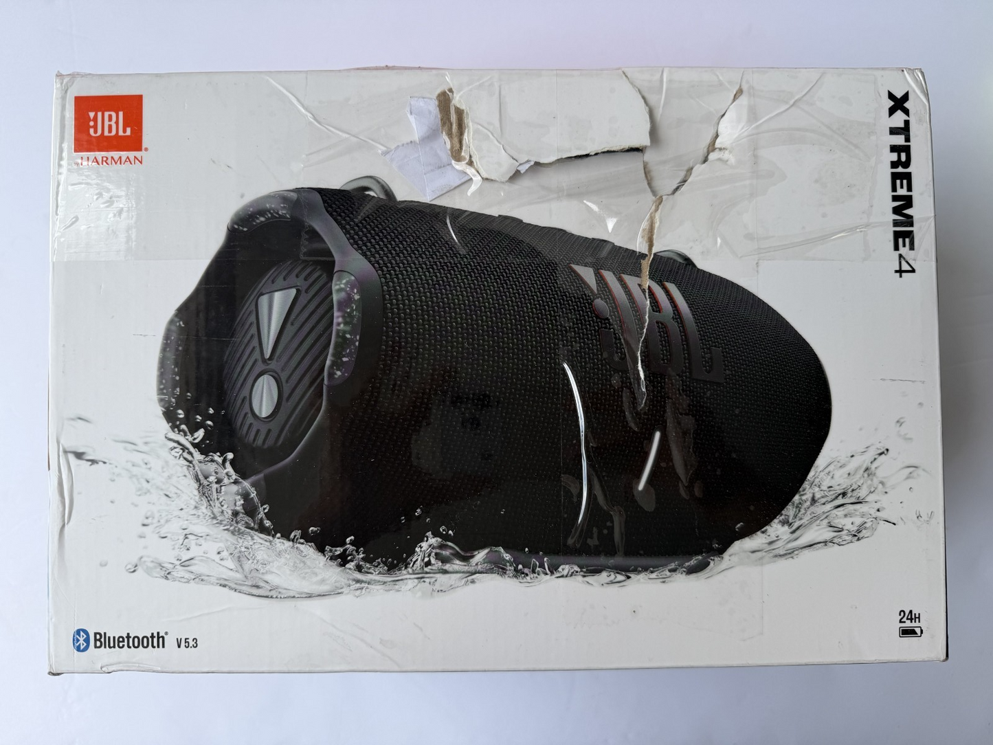 JBL Xtreme 4 Portable Waterproof Bluetooth Speaker - black