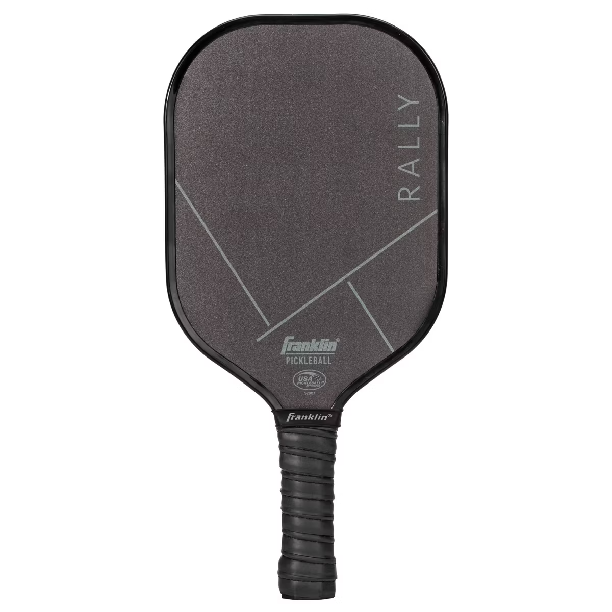 Franklin Sports Adults Pickleball Paddle USA Approved Charcoal PP Racquets