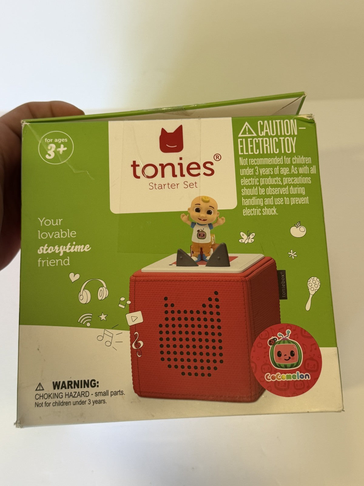 Tonies CoComelon Toniebox Starter Set Red JJ Musical Toy Complete