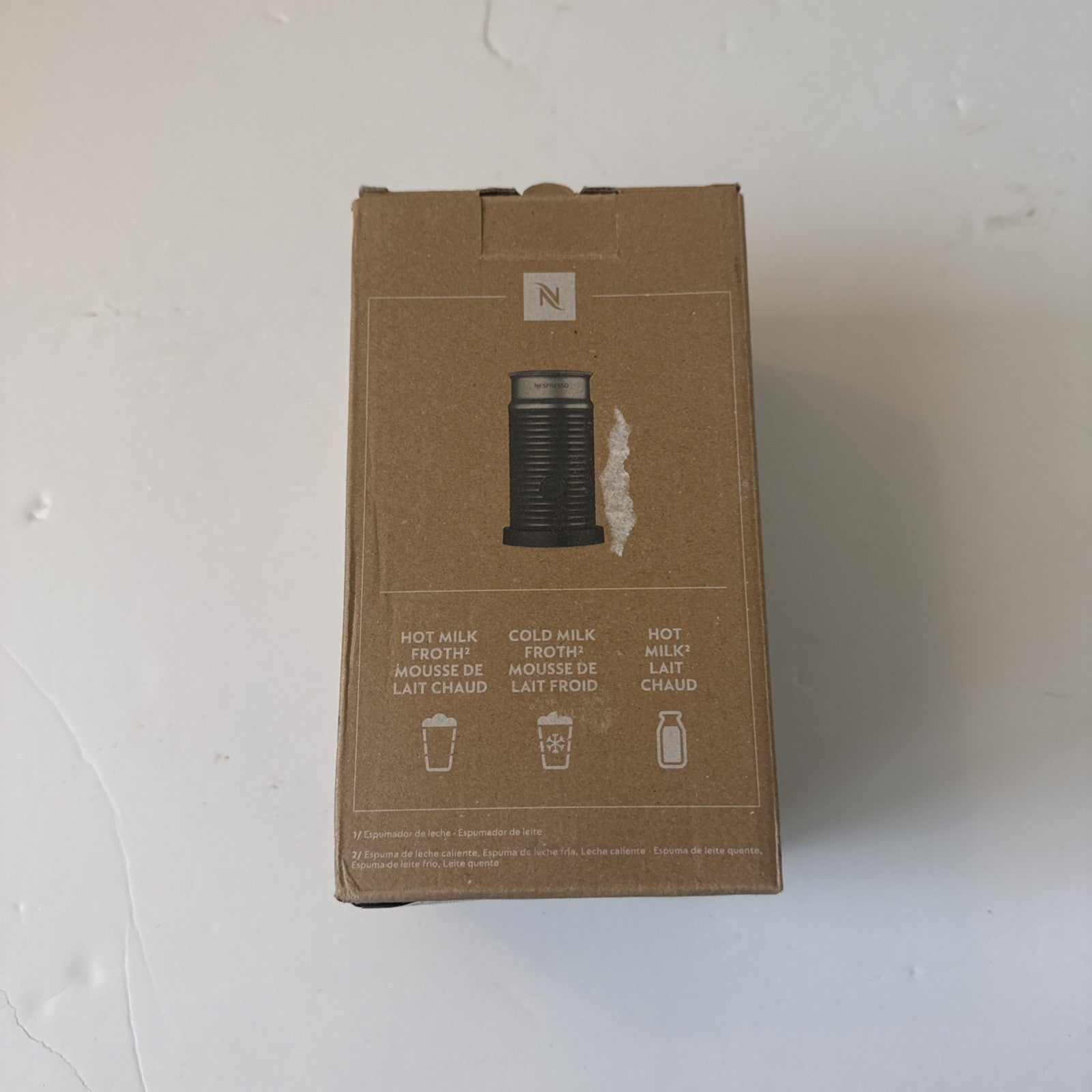 Nespresso Aeroccino 3 Electric Milk Frother - Black 