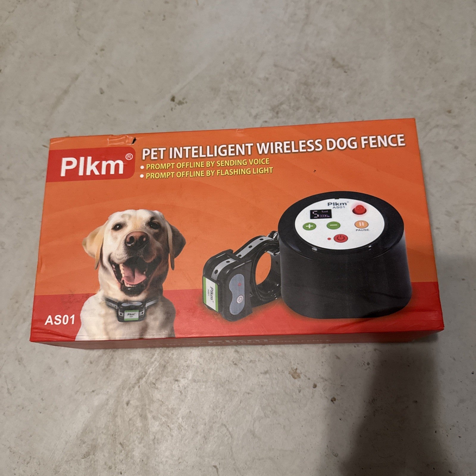 Plkm Wireless Dog Fence 2026 Newest Intelligent Pet Electric Containment System,