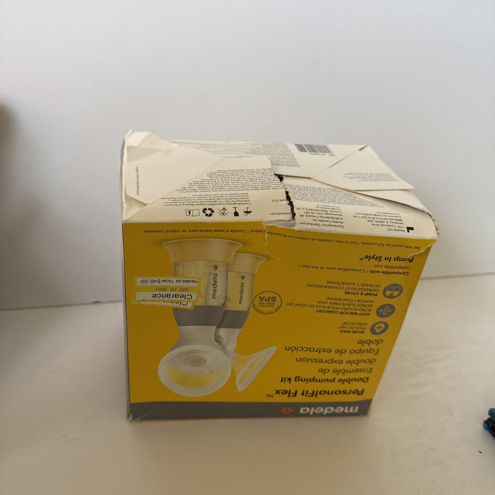 Medela Classic PersonalFit Flex Double Pumping Kit for Electric Breast Pumps