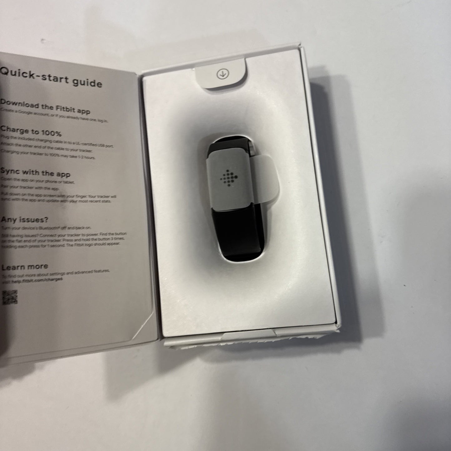 Fitbit Charge 6 Activity Fitness Tracker Google apps Black